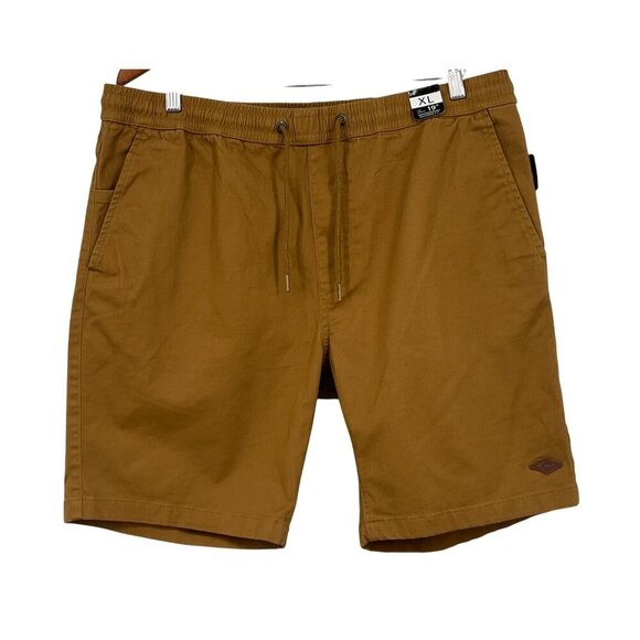 Rip Curl Mens Short Brown XL Extra Large Classic Casual Surf Pockets NWT New - Picture 1 of 9